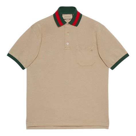 gucci piquet polo